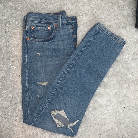 Levi's Denim - Levi’s 501 Skinny Fit Jeans. W 26 L28